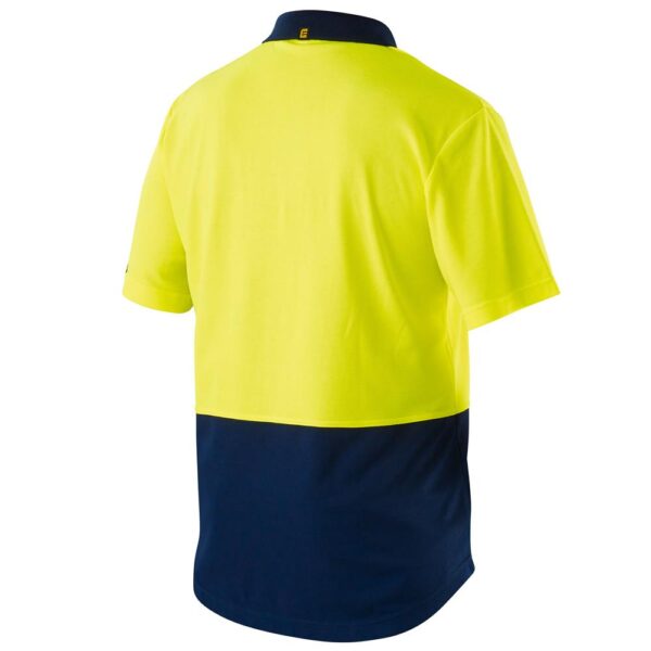 Custom Hi-Vis Short Sleeve Spliced Polo - Image 2