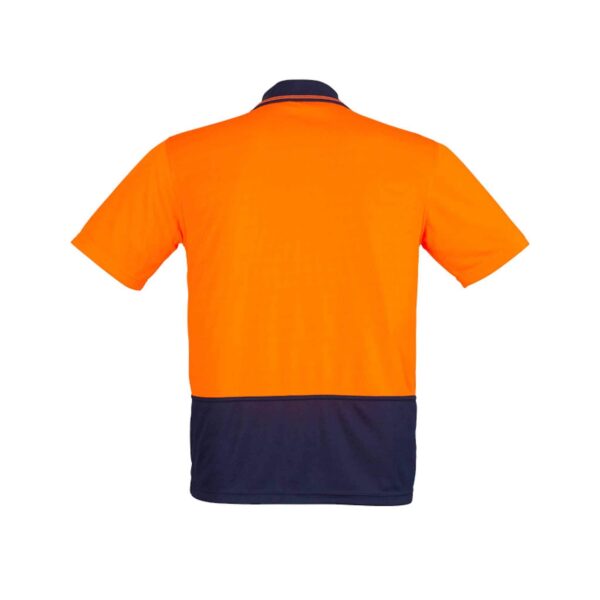 Custom Hi-Vis Short Sleeve Spliced Polo - Image 4